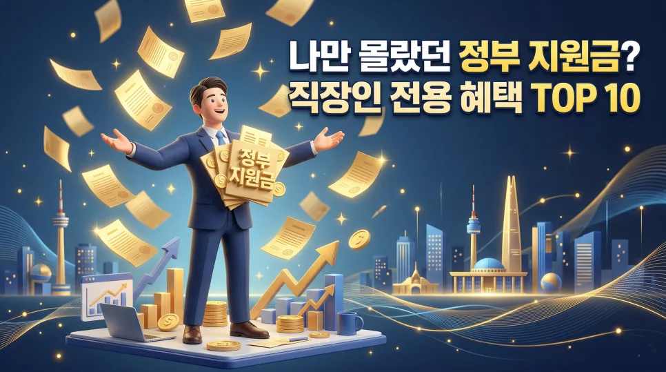 2026년 직장인 정부 지원금 & 환급 혜택 총정리