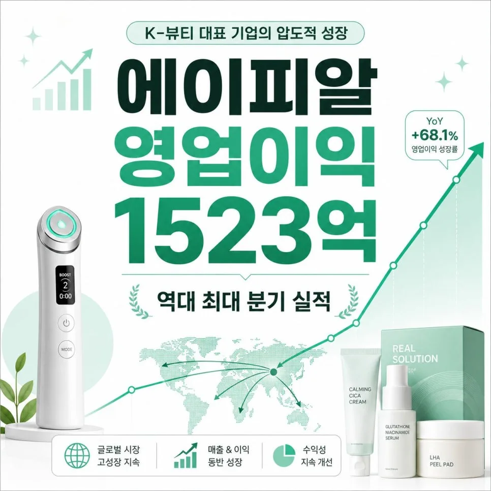 에이피알 영업이익 1523억, 2026년 투자자가 주목할 핵심 포인트