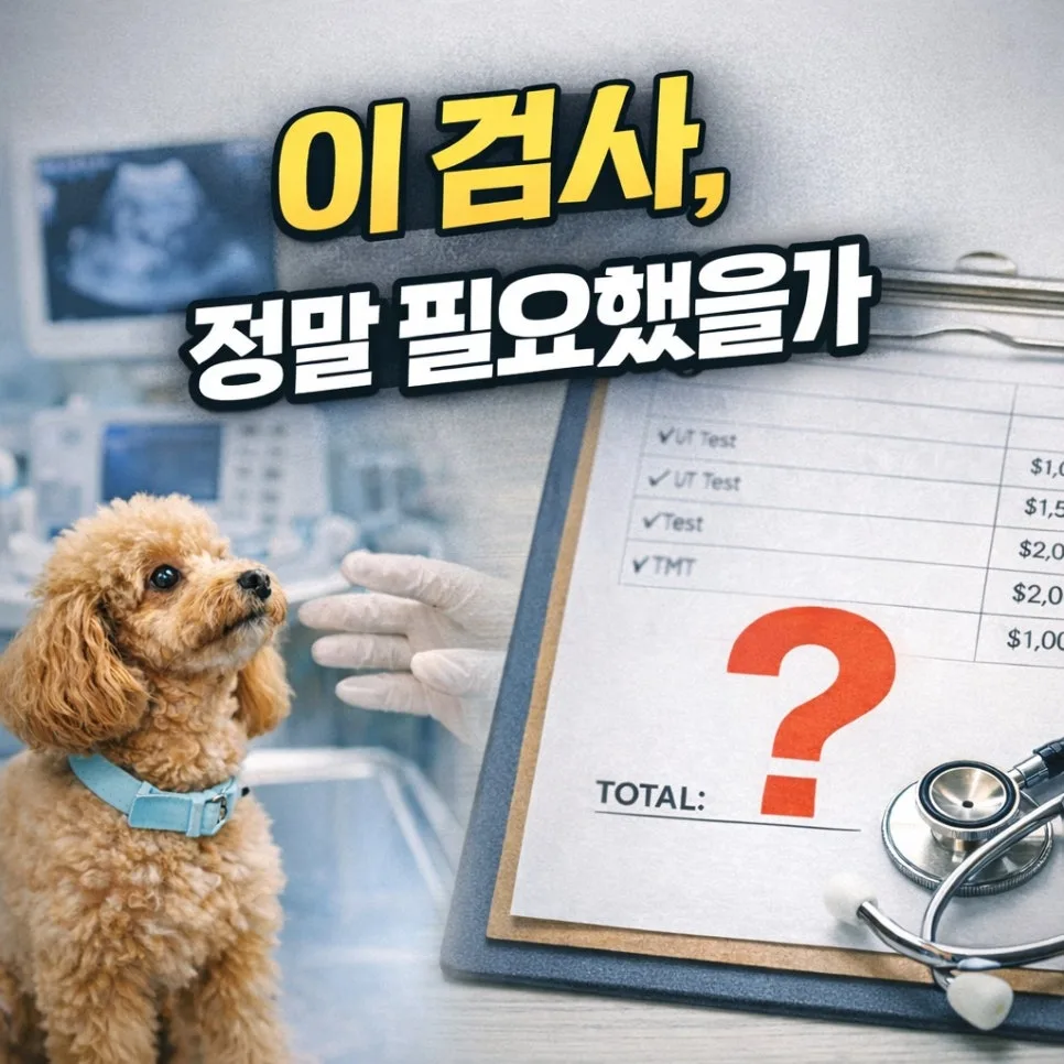 동물병원 과잉진료 2026: 불안 줄이는 합리적 선택 가이드