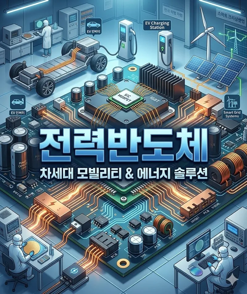 2026년 전력반도체 대장주 찾는 법: AI·전기차 시대 핵심 종목 분석
