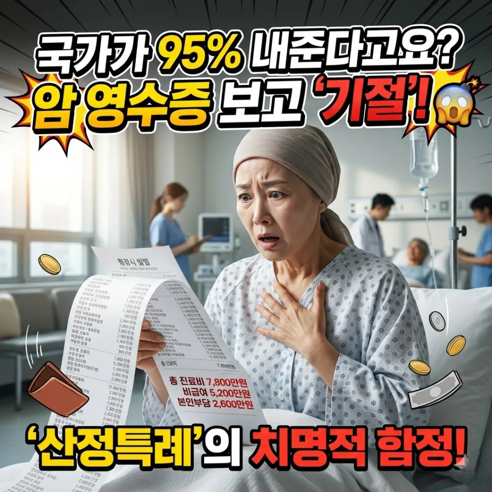 산정특례만 믿다 암보험 없이 5천만원 쓴 사연 2026