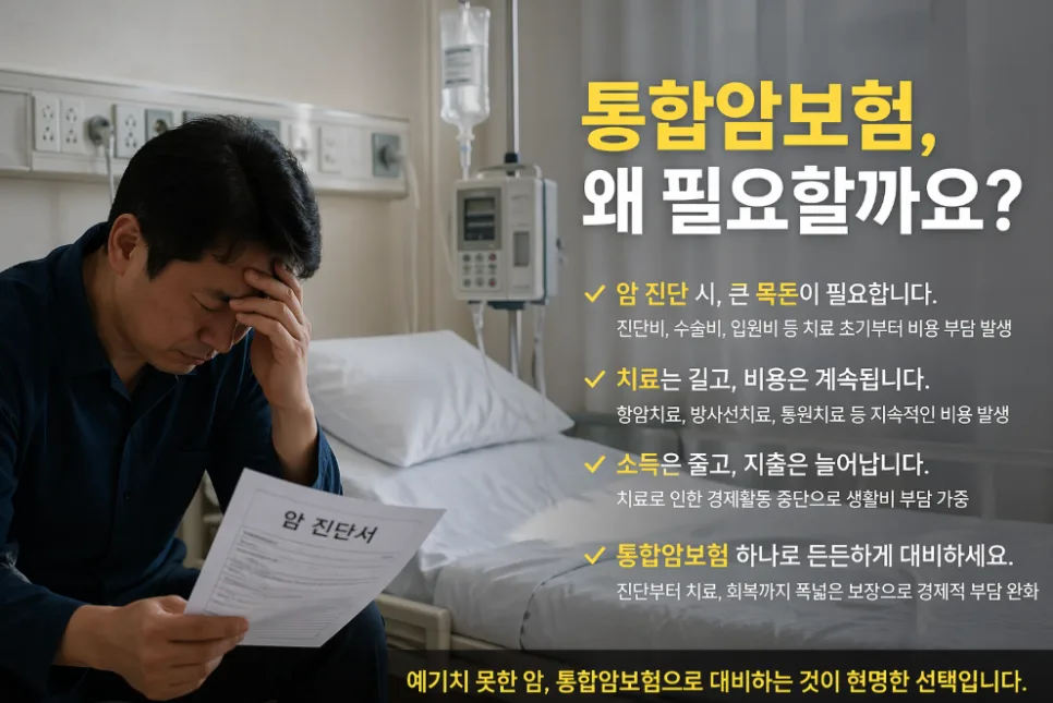통합암보험, 2026년에도 필수인 이유와 가입 전 확인사항 총정리
