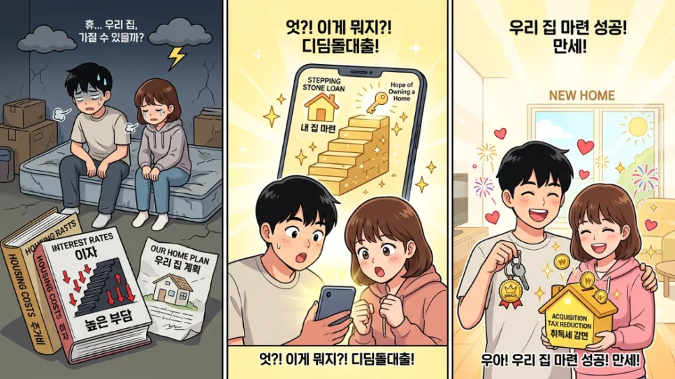 디딤돌 대출 금리 & 생애 최초 취득세 감면 2026 완벽 분석