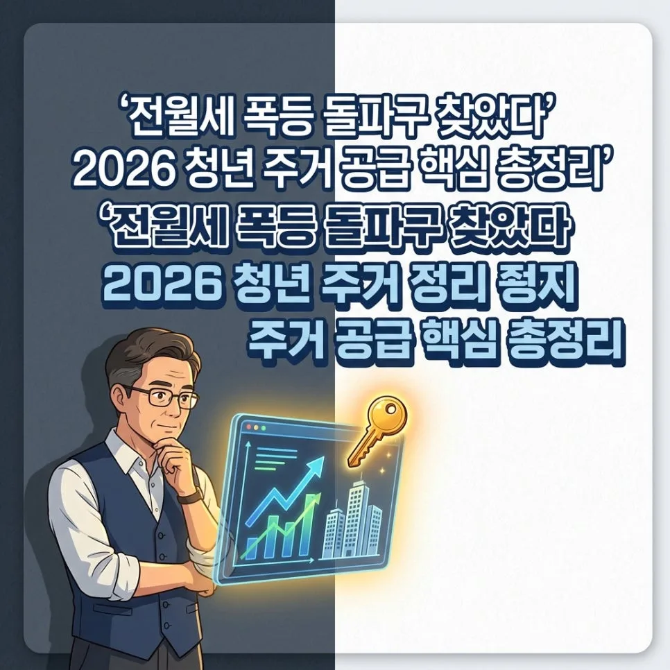 2026년 청년 주거 해결책: 오세훈·이준석 부동산 정책 분석 2