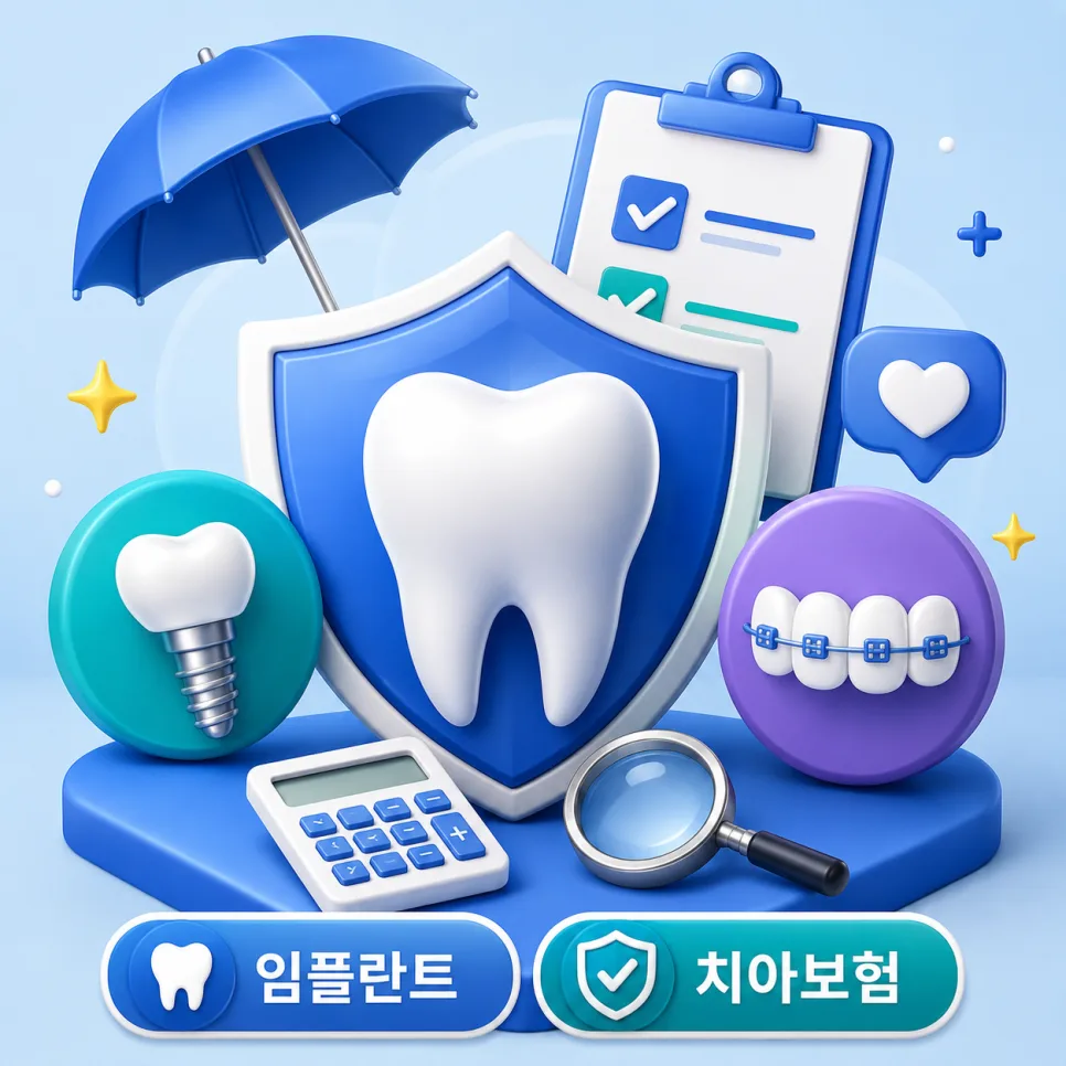 치아보험 다이렉트 2026: 교정·임플란트 비용 절약 가이드