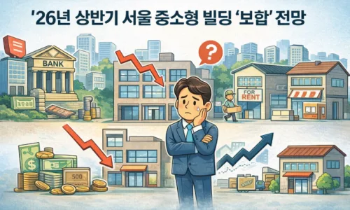 2026년 중소형 빌딩 시장 전망: 주식 시장에 뺏긴 투자 수요 분석
