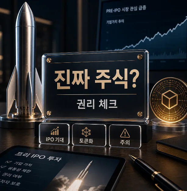 스페이스X 토큰화 주식: 진짜 주주 되는 법 2026년 총정리