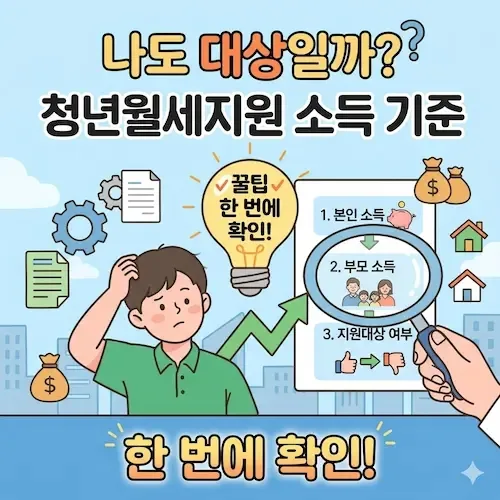 2026 청년월세지원 소득 기준, 5분 만에 자가 진단하는 법