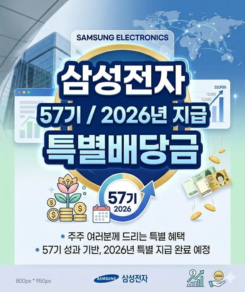 삼성전자 특별배당 2026년 가능성? 기준일·조건 총정리