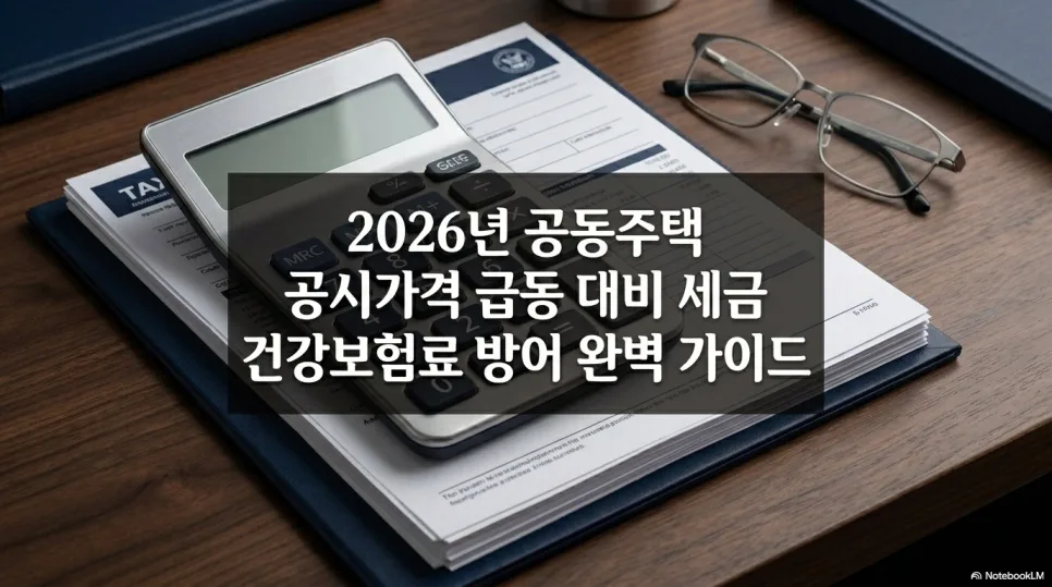 2026년 공시가격 상승 대비: 세금·건보료 폭탄 막는 법