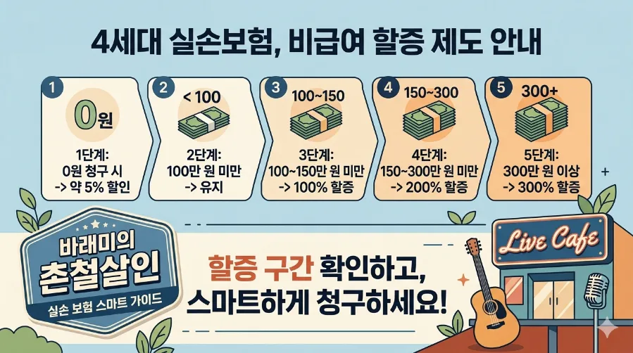 4세대 실손 보험료 할증 기준 2026: 비급여 청구 전략