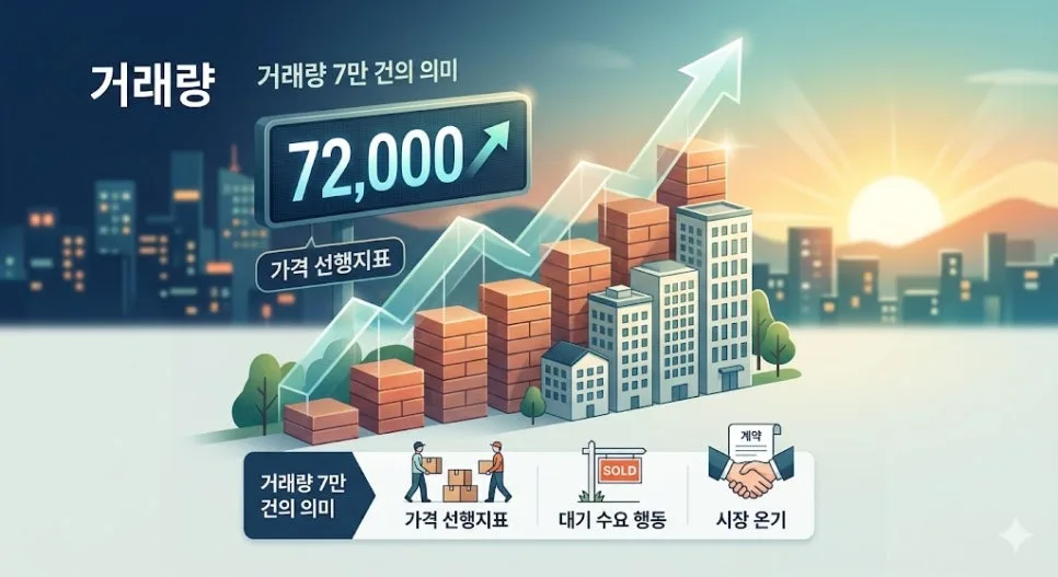 2026년 3월 주택 거래량 7만 건 돌파, 부동산 시장 반등 신호인가?