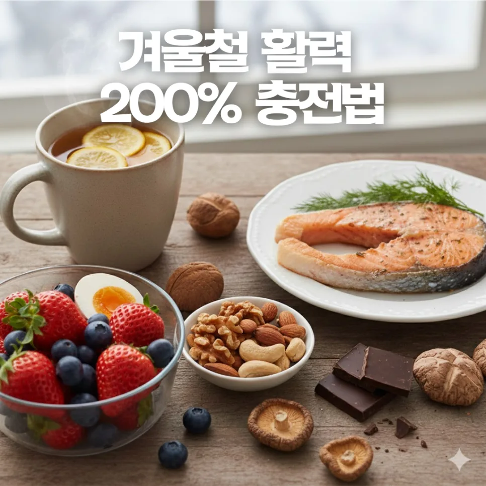 겨울철 활력 음식 2026: 면역력 높이고 기분 전환하는 비결
