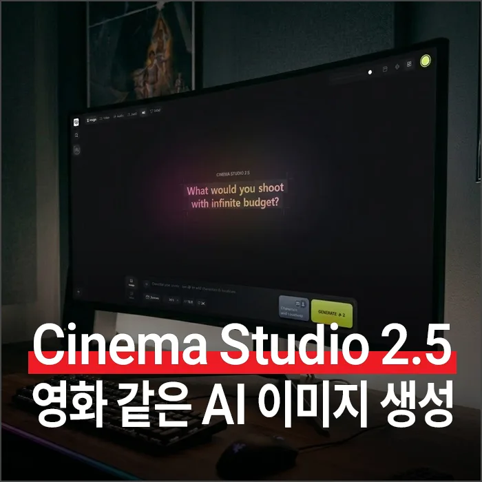 Cinema Studio 2.5: 영화 같은 AI 이미지 만드는 법 2026