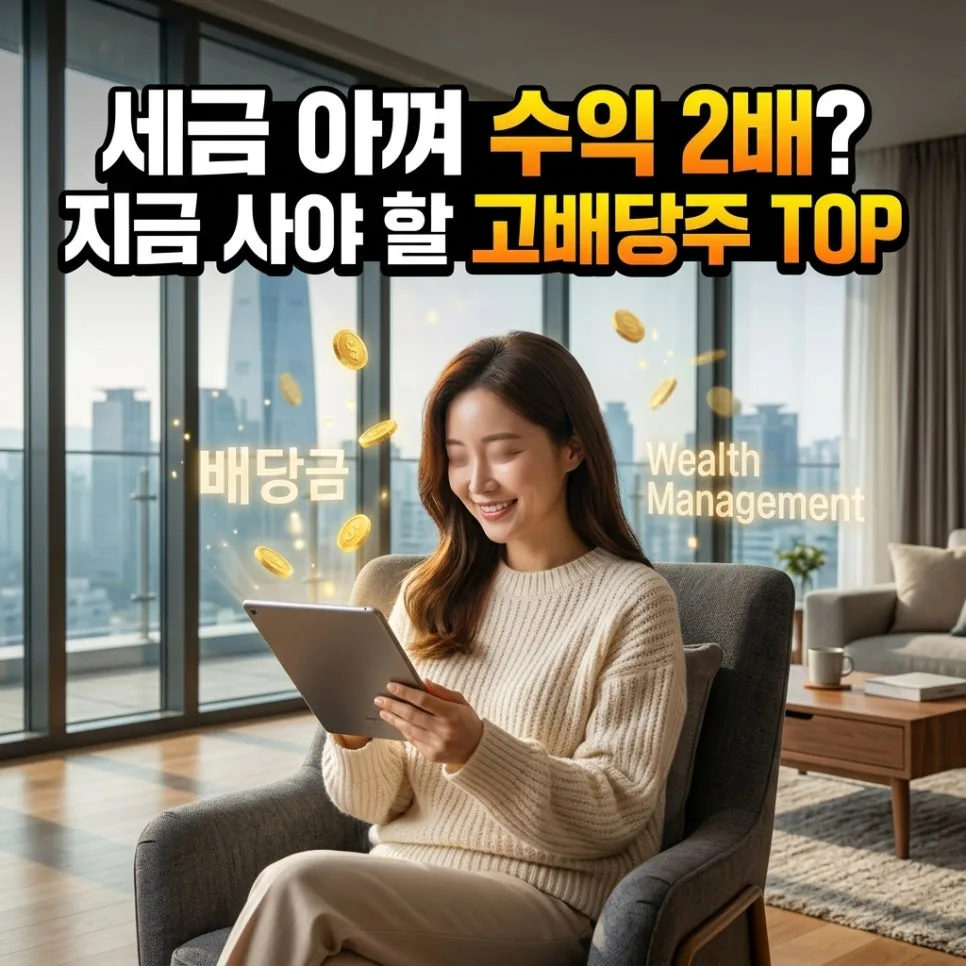 배당세율 25% 시대 개막: 고배당주 투자 기회 2026