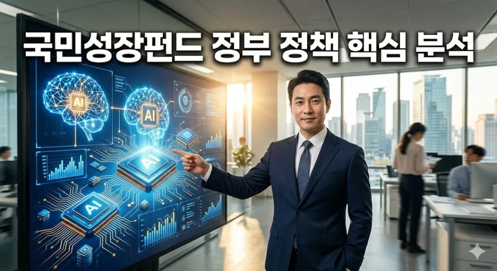 국민성장펀드 2026년, 정부 정책 3가지와 투자 기회 분석