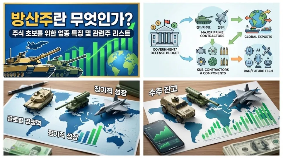 2026년 방산주 전망: K-방산 핵심 특징과 투자 전략 총정리
