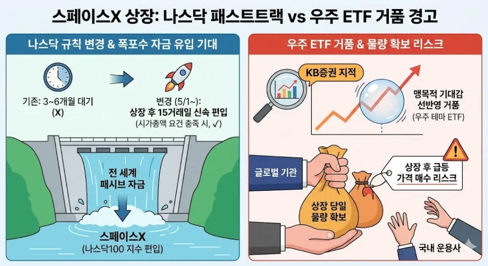 스페이스X 상장 임박: 우주 ETF 투자 전략 2026 2