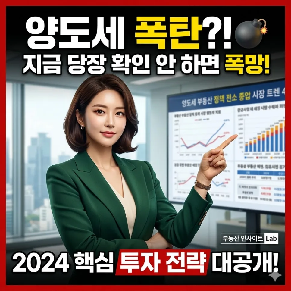 부동산 양도세 완화 논쟁 2026: 시장 영향과 투자 전략