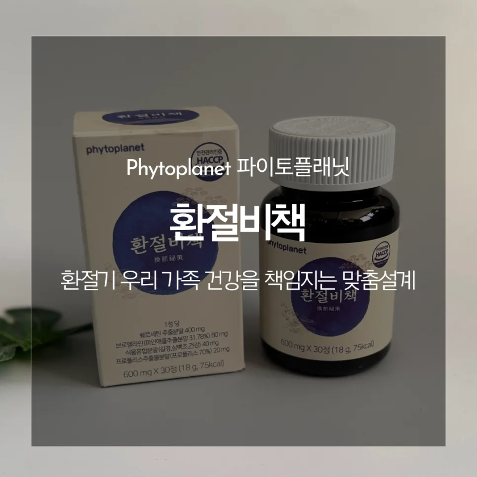 환절비책 2026: 예민한 아이 피부·환절기 면역력, 퀘르세틴으로 잡는 법