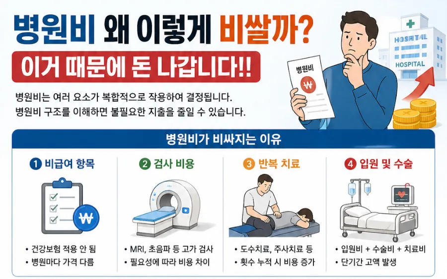 2026년 병원비 부담 줄이는 4가지 핵심 전략
