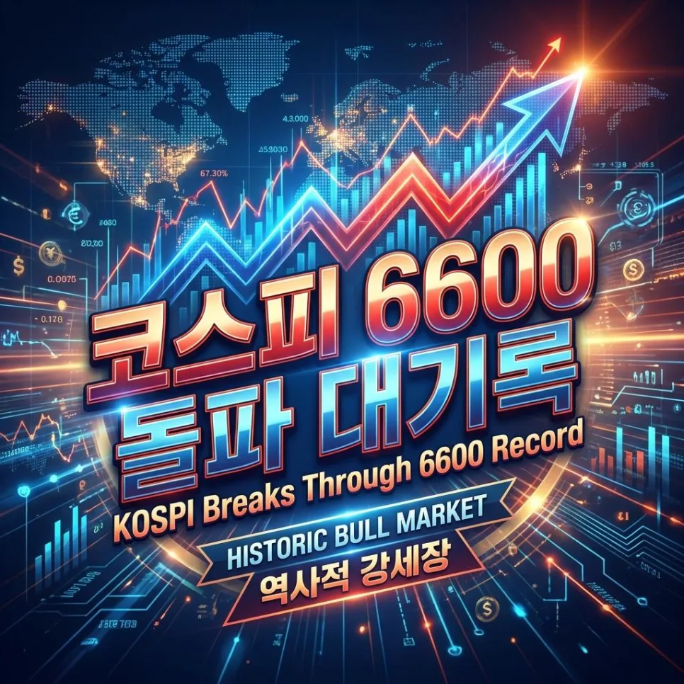 코스피 6600 돌파! 2026년 증시 전망과 투자 전략