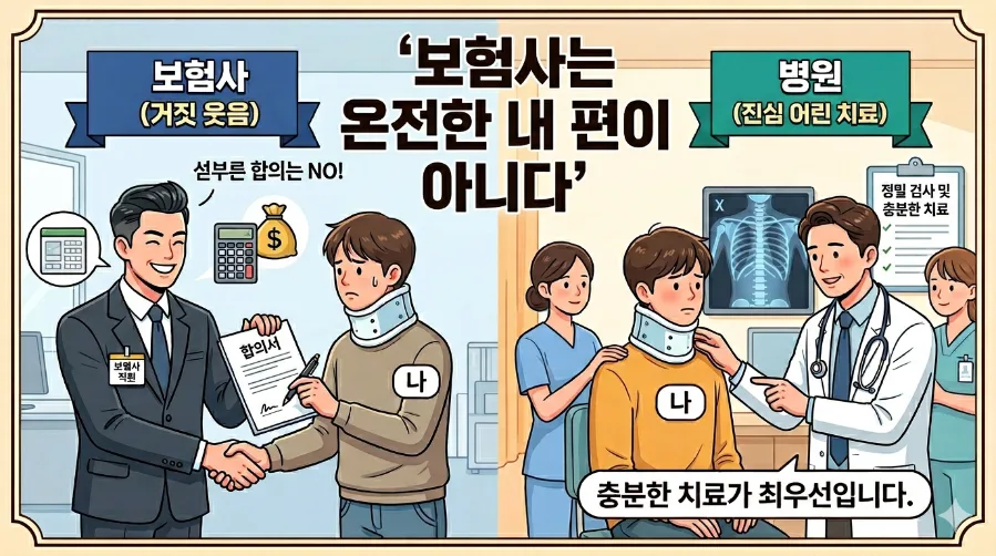 교통사고 대응법 2026: 보험사보다 중요한 증거 확보와 치료 절차
