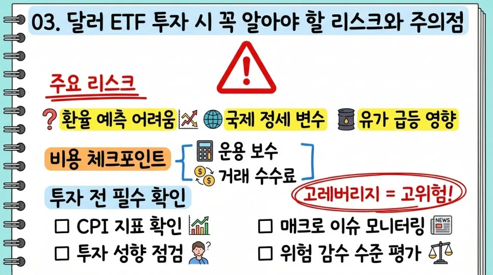 2026년 달러 ETF 투자, 환율 불안 속 현명한 전략은? 2