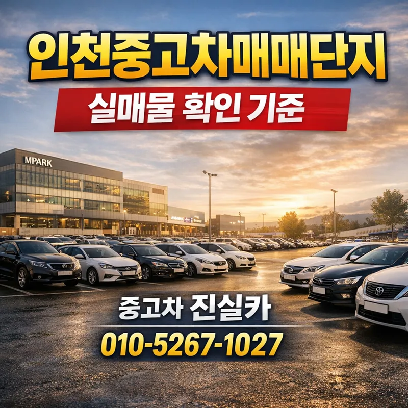 Used Car Buying Guide: Incheon Lots & Inspection 2026