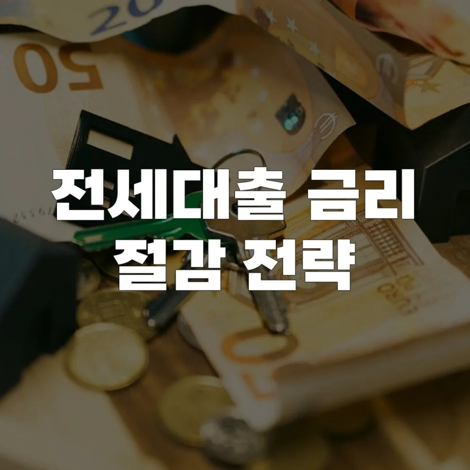 2026년 전세대출 금리 낮추는 5가지 실전 전략