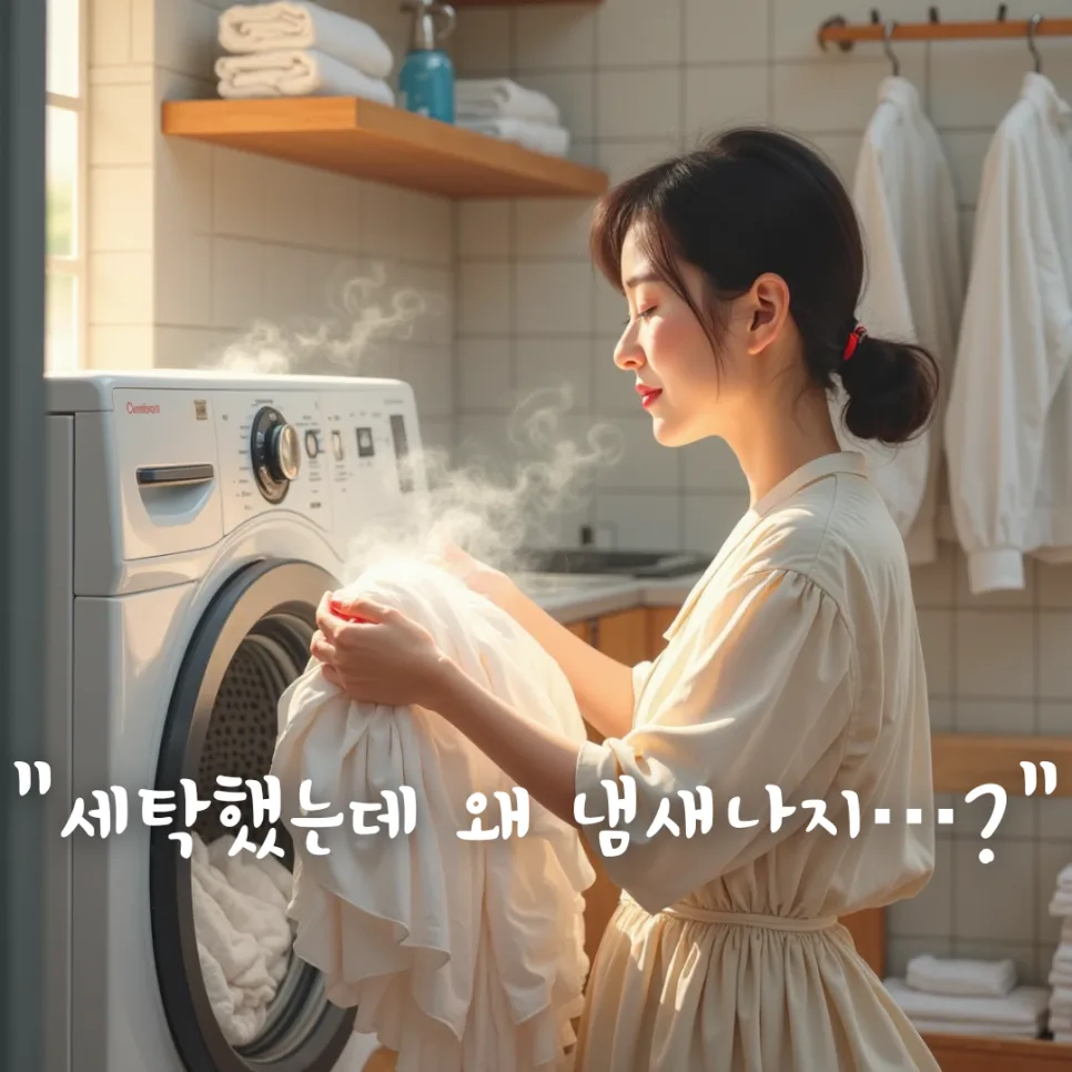 세탁기 냄새 제거 꿀팁 2026: 옷 쉰내 원인과 해결책 총정리
