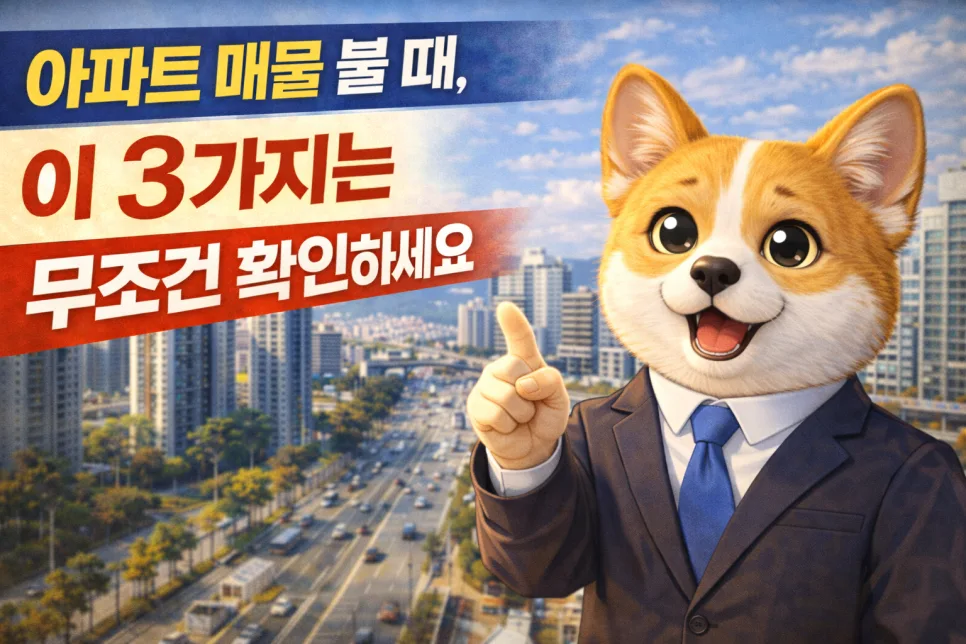 아파트 매물 계약 전 필수 확인 4가지 (2026년 최신 가이드) — 비즈니스·경제 — ssisisi