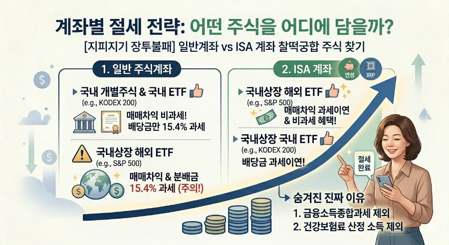 ISA vs 일반계좌: 2026년 절세 투자 전략 완벽 분석