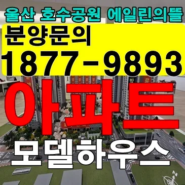 울산 호수공원 에일린의뜰 2026년 분양 정보: 1·2단지 규모 및 구성 총정리