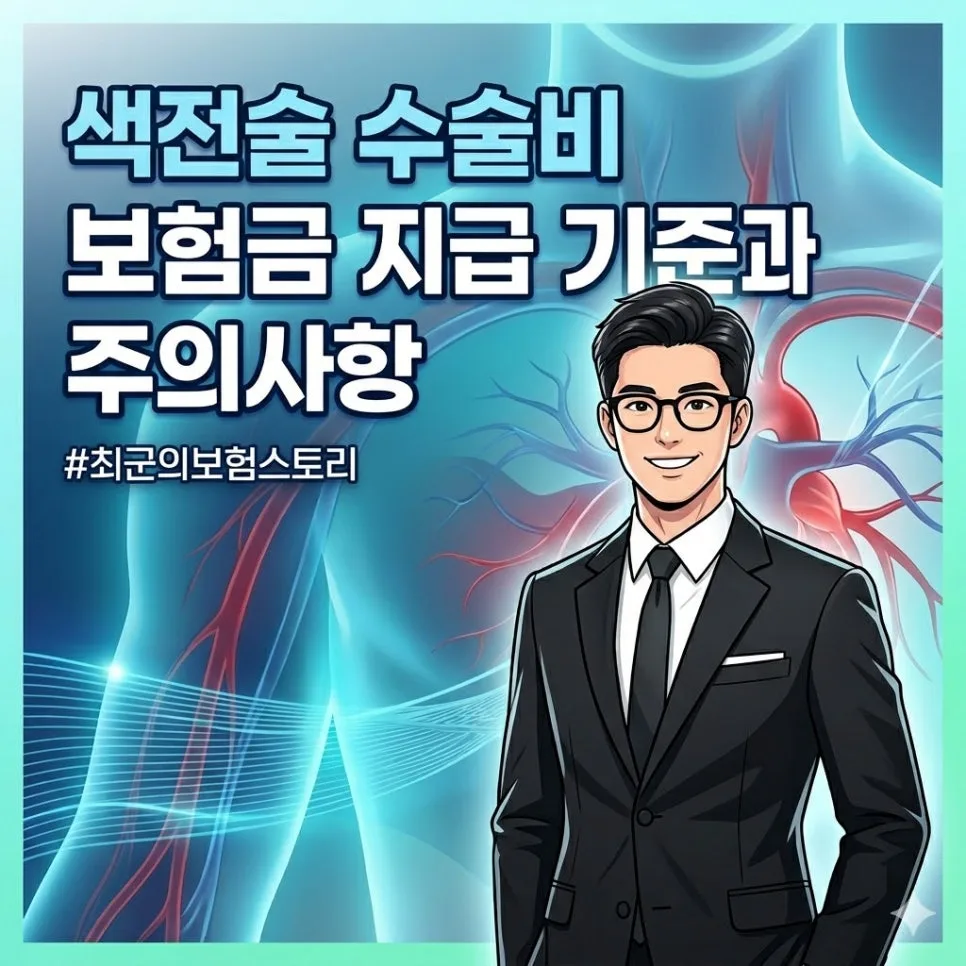 색전술 보험금 지급 기준 2026: 전문가가 알려주는 청구 성공 비법
