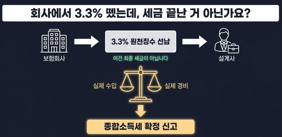 보험설계사 종합소득세 신고 완벽 가이드 2026: 경비율부터 절세까지 2