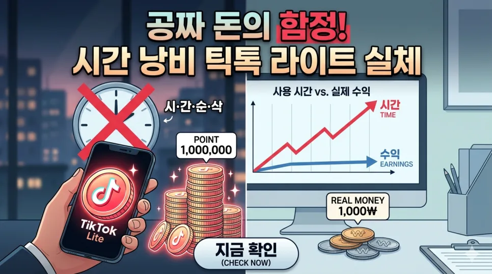 틱톡 라이트 과몰입 주의보 2026: 보상 중독 함정 파헤치기