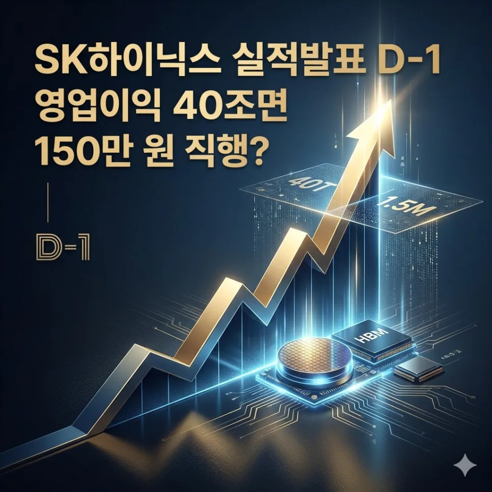 SK하이닉스 실적 40조 돌파? 2026년 1분기 전망과 주가 전망