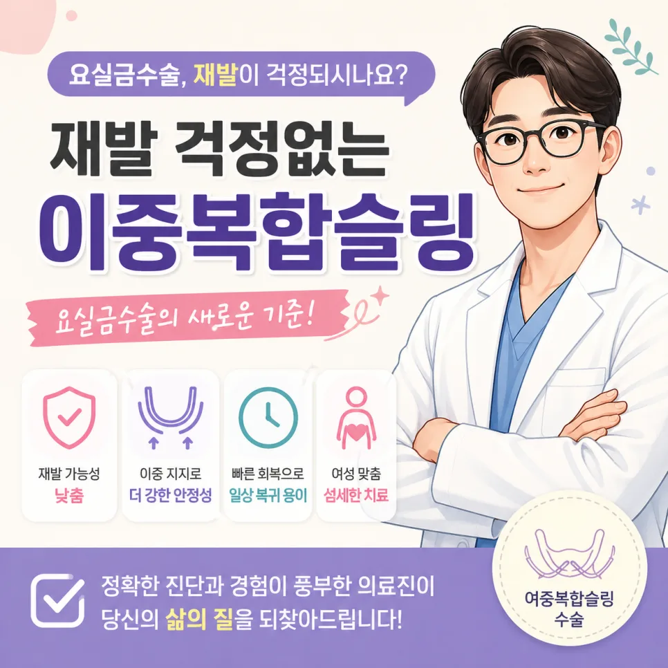 Korean Incontinence Surgery: Dual Sling for Recurrence-Free 2026
