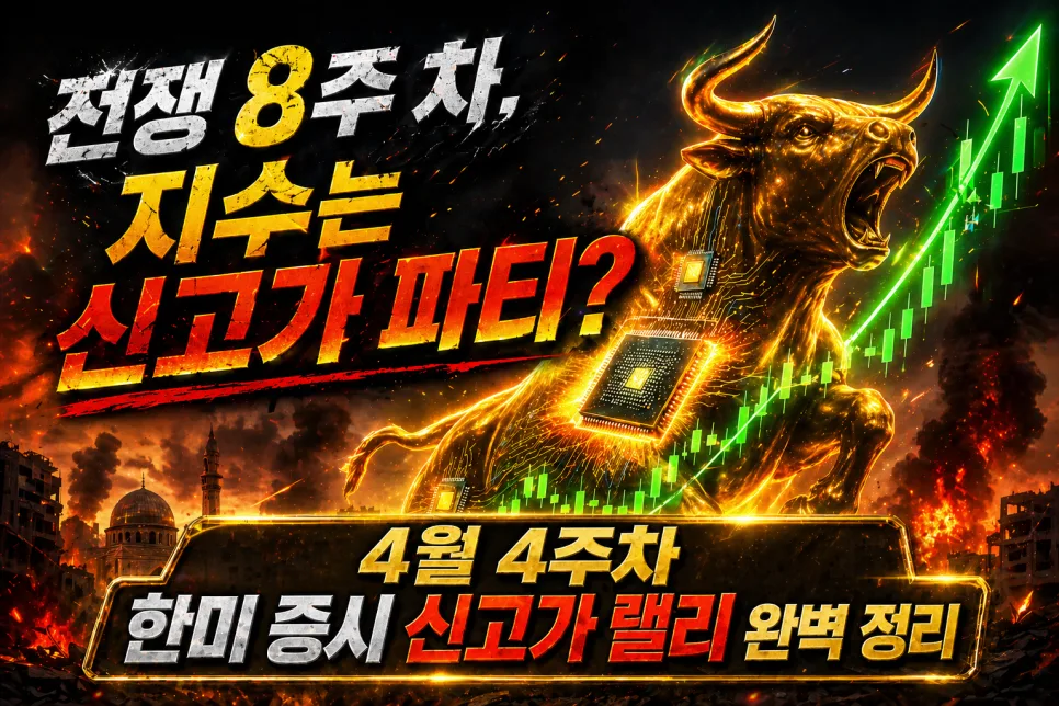 미 증시 2026년 신고가 행진, 전쟁 속 반도체 질주 이유는?