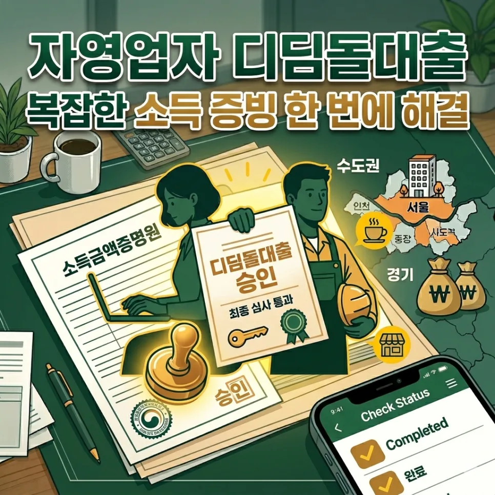 디딤돌대출 자영업자 소득 증빙 완벽 가이드 2026