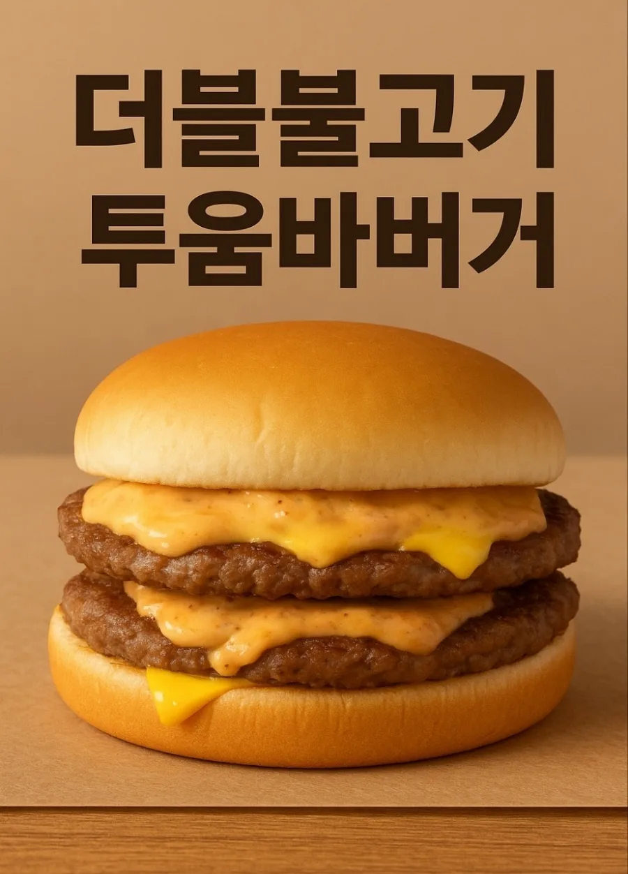더블 불고기 투움바 버거 2026: 편의점 신상 간식 솔직 후기