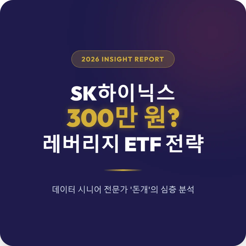 SK하이닉스 300만 원 돌파 가능성? 레버리지 ETF 전략 2026