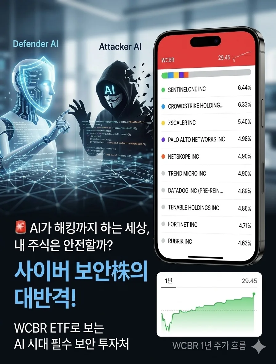 AI 시대 사이버 보안 ETF WCBR, 투자 전망 2026년 분석