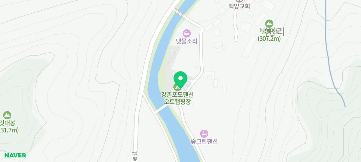 강촌포도펜션 캠핑장 2026: A/B존 비교 및 부대시설 완벽 분석