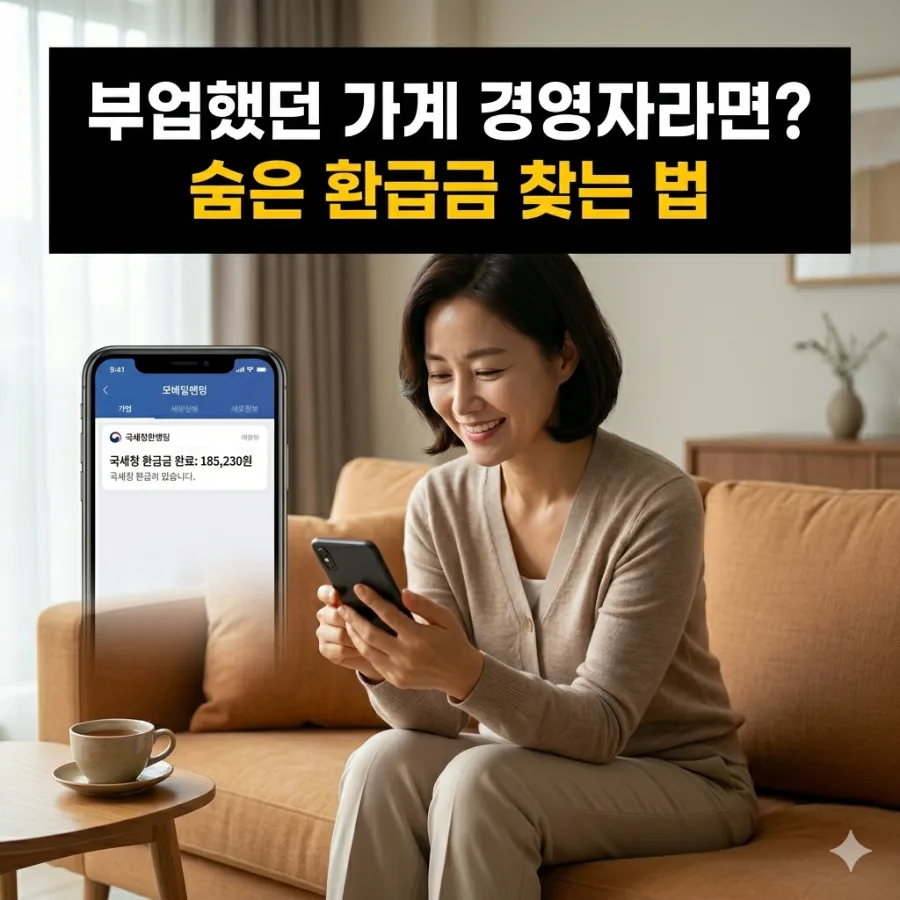 종합소득세 환급 2026: 알바·부업 숨은 돈 찾는 3가지 방법