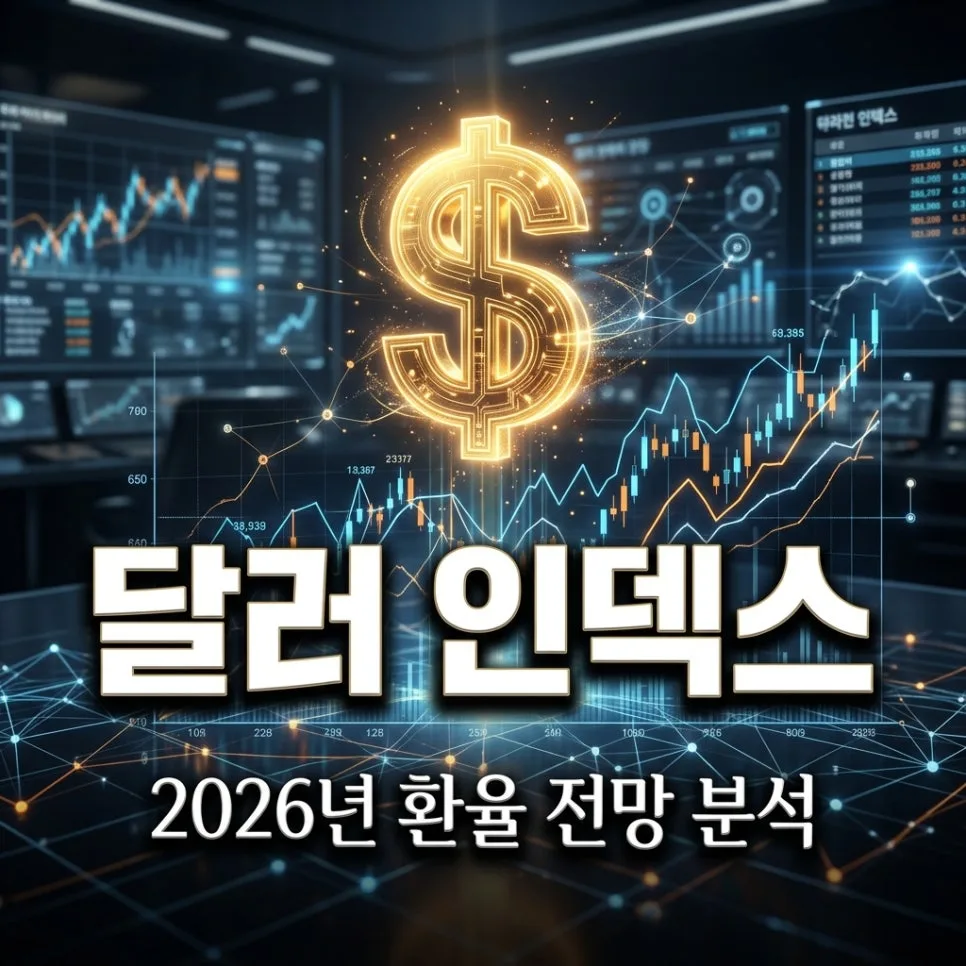 USD 인덱스 전망 2026: 달러 강세 지속될까? 투자 전략 총정리