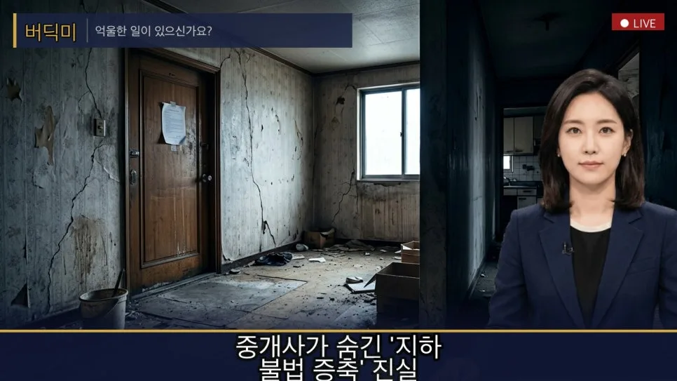 2026년 부동산 계약 시 '지하 불법 증축' 위험 피하는 법