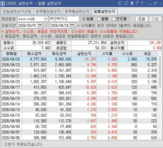 35거래일 연속 수익 마감 비결 2026: 실제 계좌 공개