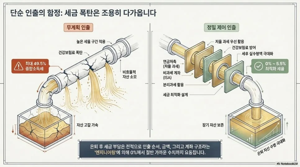연금계좌 세금 최적화 인출 전략 2026: 비과세 자금 활용법 2